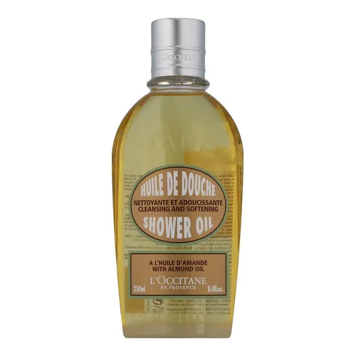 L'OCCITANE Mandel Duschöl 250 ml - Tagespflege mit reichhaltiger Öl-Textur, die sich in sanften Schaum verwandelt und die Haut während des Duschens pflegt. Erleben Sie einen dezenten Mandelduft und geschmeidig weiche Haut.