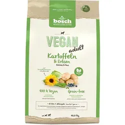 Bosch HPC VEGAN Adult Kartoffel mit Erbsen 2,5kg - 100% pflanzliches Alleinfutter, ideal für die ausgewogene Ernährung aller Hunderassen