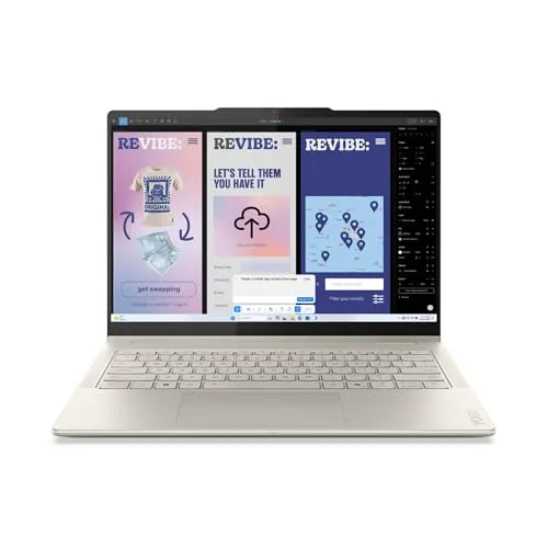 Lenovo Yoga 7 2-in-1 14ILL10 PC - 2-in-1 Laptop mit Intel Core Ultra 5, 14" OLED Display (1920x1200), ideal für kreative Arbeiten und Home Office, bietet brillante Farben und hohe Helligkeit.