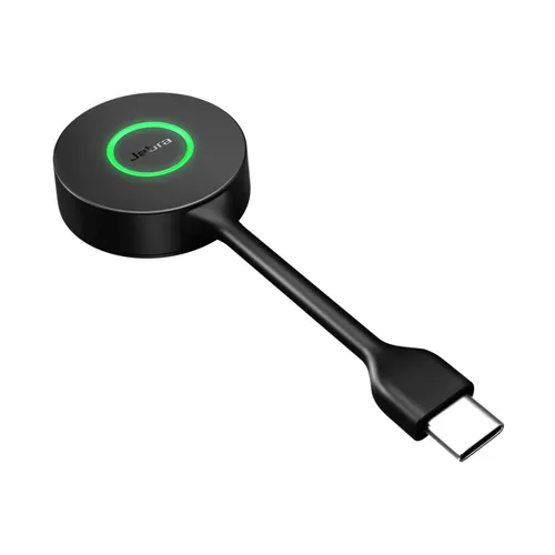 JABRA Link 400c UC USB-C DECT Adapter - WLAN-Zubehör für JABRA Headsets, bietet eine Funkreichweite von bis zu 150 Metern und unterstützt UC-Kommunikation für optimale Flexibilität.