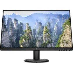HP V24i 23,8 Zoll Full HD Monitor - IPS Monitor mit 1920 x 1080 Pixel, augenschonendem Low Blue Light Mode und flimmerfreier Technologie – ideal für Büro und Home Office.