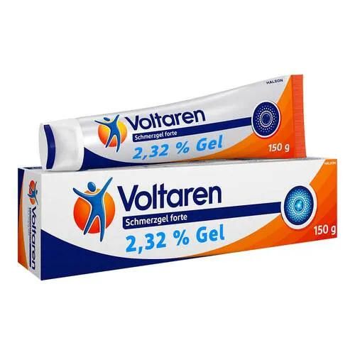 Voltaren Schmerzgel forte 23,2 mg/g 150 g - Arzneimittel zur Linderung von Schmerzen und Entzündungen, rezeptfrei erhältlich und ideal für gezielte Anwendungen.
