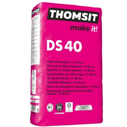 Thomsit® DS 40 Dickschicht-Ausgleich 25 kg zum Ausgleichen von 3 – 40 mm