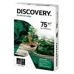 Discovery Eco-efficient DIN A4 Druckerpapier Weiß 75 g/m2 Matt 500 Blatt