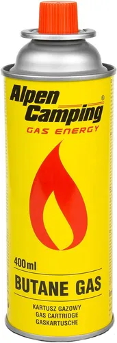 Butan Gas Kartusche 227g für Campingkocher - Ideal für den Einsatz im Freien: Diese 227g Gaskartusche bietet zuverlässigen Brennstoff für Ihren Campingkocher oder Bunsenbrenner. Kompakt und praktisch für jedes Abenteuer.