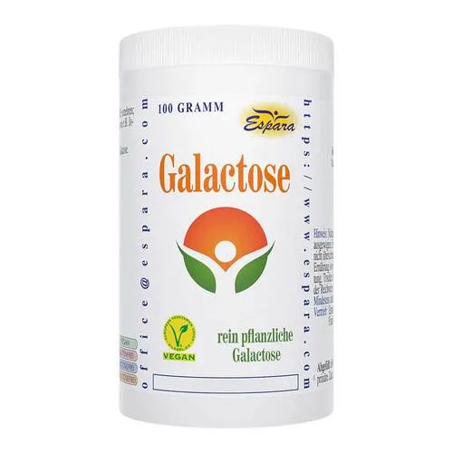 Galactose Pulver 100 g - Hochwertiges Nahrungsergänzungsmittel - Arzneimittel zur Unterstützung der Galactoseaufnahme, ideal für spezielle Ernährungsbedürfnisse und leicht dosierbar.