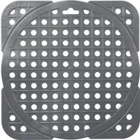 Fackelmann Spülbeckenmatte 30x30cm - Küchenhelfer, schützt Geschirr vor Kratzern und ist individuell zuschneidbar für jede Spüle.
