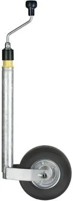 Winterhoff Stützrad ST 48 mit Stützlastwaage - Stützrad & -halter mit integrierter Stützlastanzeige für präzise Gewichtskontrolle, ideal für Anhänger und Wohnwagen.