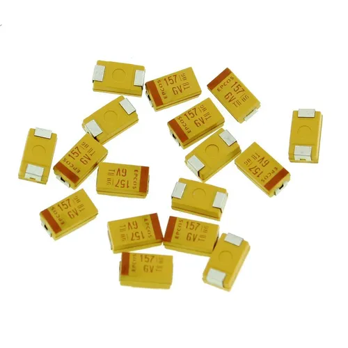 20x Tantal Kondensator SMD D 150µF 6,3V 125°C 7,3x4,3mm Kemet B45196H1157K409 15