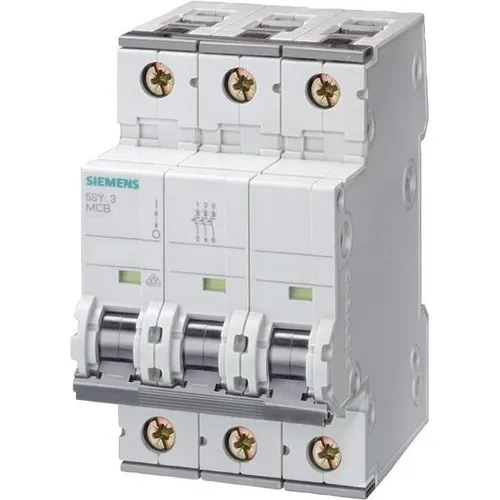Siemens 5SY7306-7 Leitungsschutzschalter - Trenn- & Lastschalter mit 15 kA Bemessungsschaltvermögen, ideal für zuverlässigen Schutz in industriellen Anwendungen und hohe Sicherheit bei 400 V.