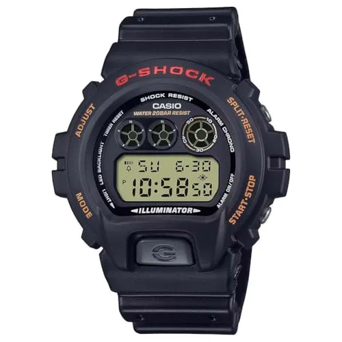 Casio G-Shock Core Digitaluhr DW-6900UB-9ER, Schwarz , Armband
