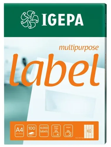 Etykieta samoprzylepna 70x37 IGEPA IGEPA 4026343004976