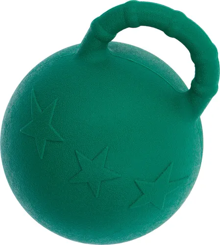 Kerbl 32388 Pferdespielball, grün mit Apfelaroma - Tröge, Tränken & Zubehör für Pferde – Bissfester Spielball mit Apfelaroma, sorgt für langanhaltenden Spielspaß und ist ideal für aktive Pferde.