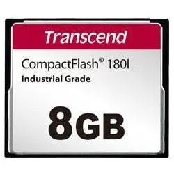 Transcend 8GB CF Card SLC mode WD-15 Wide Temp (P) (8 GB, CF) (TS8GCF180I)
