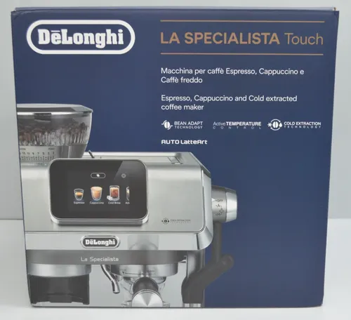 DELONGHI La Specialista Touch EC9455.M - 7 Kaffeespezialitäten Espressomaschine - Siebträgermaschinen mit 7 Kaffeespezialitäten und schneller Aufheizzeit von nur 20 Sekunden für perfekten Genuss zu Hause.