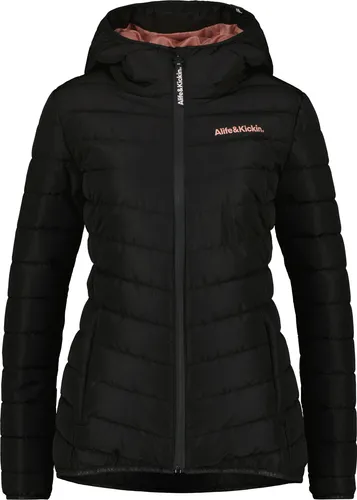 alife and kickin RabeaAK A Damen Winterjacke - Schwarz - XS - Modische, leicht gefütterte Damenjacke RabeaAK A für die Übergangszeit. Praktische Reißverschlusstaschen und ein stylischer Look machen sie zum Must-Have für den Herbst.