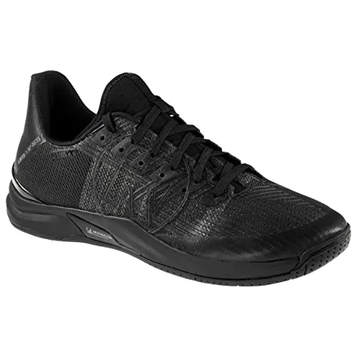 Kempa Attack One 2.0 Handballschuhe Herren schwarz Gr 42,5 - Hochwertige Hallenschuhe für Herren mit innovativem MATRYX 2.0 Webmaterial für optimale Stabilität und Komfort. Ideal für schnelle Bewegungen im Handball.