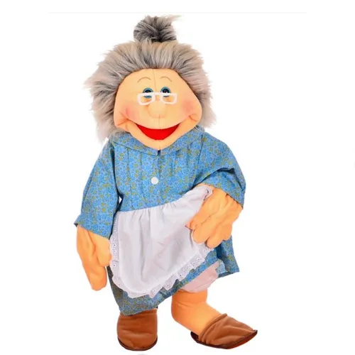 LIVING PUPPETS Großmutter 65 cm - Neugeborenenpuppe - Diese charmante Neugeborenenpuppe ist 65 cm groß und ideal für kreative Rollenspiele. Perfekt für Kinder, die ihre Fantasie entfalten möchten.