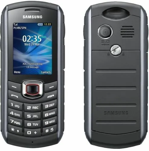 Samsung B2710 All Carriers - Wasserdichtes Handy - Simlockfreies Handy mit 2,0 Zoll Display und 2 MP Kamera, ideal für Outdoor-Aktivitäten dank wasserdichter Konstruktion bis 1 m Tiefe.
