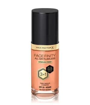 Max Factor Facefinity All Day Flawless Make-up Flüssige Foundation 30 ml Nr. 82. Deep Bronze
