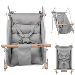 TULANO Hop 40 | 3-in-1 Kinderschaukel aus Holz - Spielplätze: Die vielseitige 3-in-1 Schaukel fördert die motorischen Fähigkeiten Ihres Kindes und bietet höchsten Komfort mit einem 5-Punkt-Gurt. Tragfähig bis 60 kg, ideal für Babys von 6-36 Monaten.
