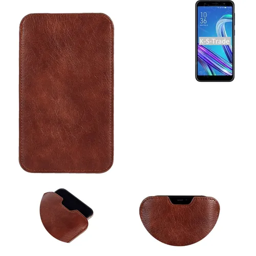 Handytasche für Asus ZenFone Max (M1) SD430 Sleeve Hülle Tasche braun