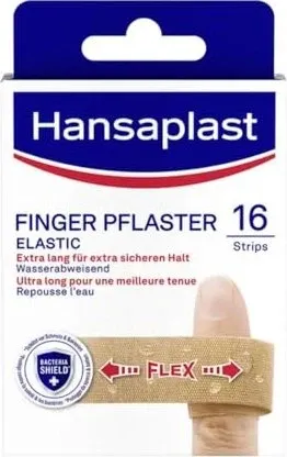 Hansaplast Fingerpflaster ELASTIC 4808231000 beige, 16 St.