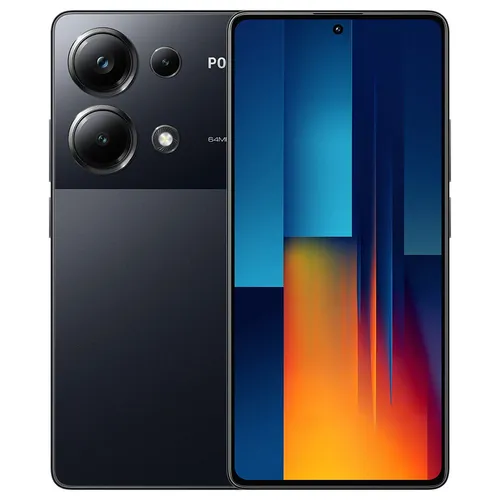 Xiaomi POCO M6 Pro 12GB+512GB - 64 MP Kamera Smartphone - Smartphone mit 6,67 Zoll AMOLED Display und 64 MP Kamera, ideal für Fotografie-Enthusiasten. Mit 5000 mAh Akku für lange Laufzeit.