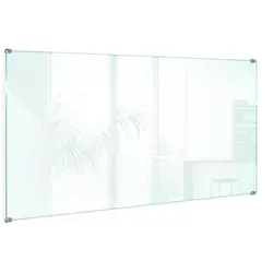 Tulup Küchenrückwand Glas-Küchenabdeckung 120 cm x 60 cm - Hochwertige Glasplatte als Schutz für Ihre Küche, elegante Optik und einfache Reinigung für eine stilvolle Wandverkleidung.