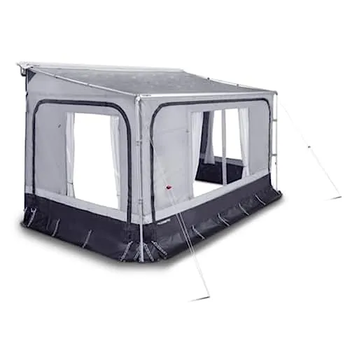 Dometic Revo Zip 450 Privacy Room - Markisen Vorzelt - Caravan-Zubehör, ideal als zusätzlicher Raum für Gäste oder Stauraum, schnell aufgebaut mit Reißverschluss und wetterfestem 210D Polyester.