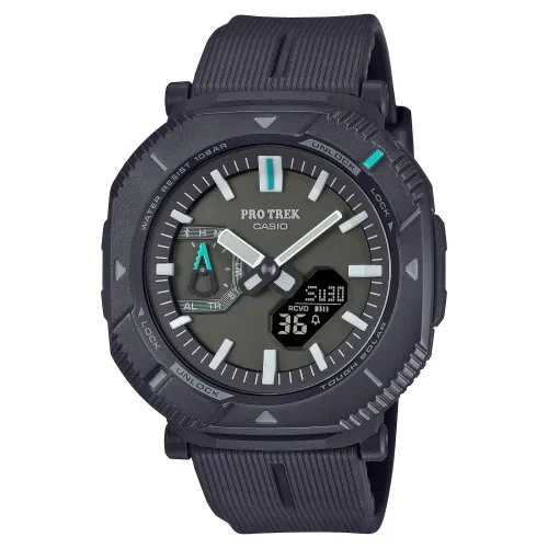 Casio Pro Trek PRJ-B001-1ER - Herren Outdoor Uhr, Solar & Bluetooth, wasserdicht bis 10 ATM und ideal für Abenteuer