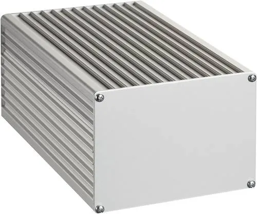 Proma Universal-Gehäuse 130 048 - Aluminium 168 x 110 x 104 mm - Computergehäuse aus Aluminium, ideal für individuelle Projekte mit Montagematerial im Lieferumfang. Kompakte Maße: 168 x 110 x 104 mm.