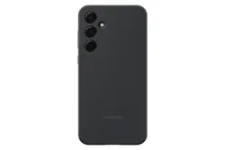 Galaxy A55 Silicone Case - Schwarze Silikon-Handyhülle, robust und stylish für optimalen Schutz des Galaxy A55