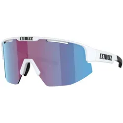 Bliz - Matrix Small Nano Optics Nordic Light S2 (VLT 22%) - Farbige Fahrradbrille - Sportbrille für moderate bis helle Lichtverhältnisse, leicht und flexibel anpassbar. Ideal für Mountainbike, Gravelbike und Rennradfahrer.