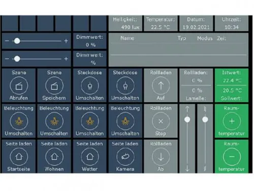 MDT Software VisuControl Pro VCS-PRO.04 - Individuelle Programmierung für KNX und EIB Bussysteme, ideal für maßgeschneiderte Elektroinstallationen.