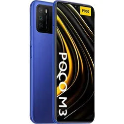Xiaomi Poco M3 Blau 6GB/64GB 16,59cm (6,53Zoll) Infrarot Triple-Kamera Android Smartphone - Blau