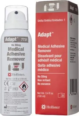 Hollister Adapt Pflaster-Entfernerspray - Erste-Hilfe-Heftpflaster & Verbandsmaterial, sanfte und effektive Entfernung von Pflastern ohne Hautirritationen.