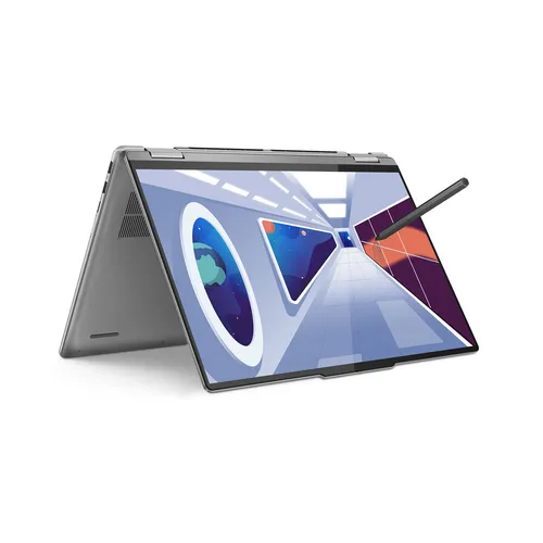 Lenovo Yoga 7 16 Zoll Notebook - 2-in-1 Laptop mit Intel Core i7, 16 GB RAM und 1 TB SSD – ideal für kreative Arbeiten und multitaskingfähige Nutzung.