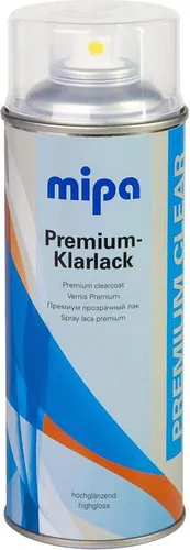 MIPA Premium-Klarlackspray mit ausgezeichnetem UV-Schutz 400ml