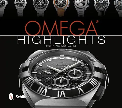 Omega Highlights: Die Geschichte der berühmtesten Omega Uhren - Belletristik über Omega Uhren mit über 100 beeindruckenden Fotos und technischen Details, ideal für Uhrenliebhaber und Sammler.
