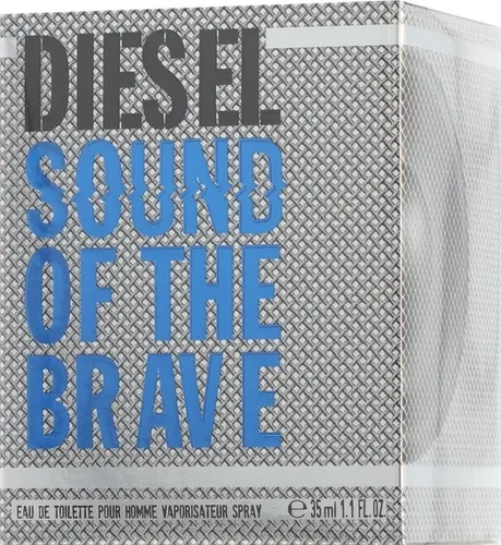 Diesel Sound of the Brave Eau de Toilette Spray 35 ml - Herrenparfum mit einem aufregenden und kraftvollen Duft, der Mut und Selbstbewusstsein ausstrahlt.