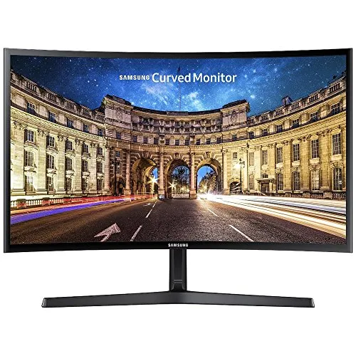 Samsung C27F396F 68,6 cm (27 Zoll) Curved Monitor - Eleganter 27 Zoll Curved Monitor mit Full HD-Auflösung (1920 x 1080 Pixel). Ideal für Spiele und Multimedia dank Game Mode und Eye Saver Mode. Energieeffizienzklasse A für umweltbewussten Einsatz.