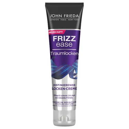 JOHN FRIEDA Frizz Ease Traumlocken Haarcreme 150 ml - Haarstyling-Produkte für definierte, geschmeidige Locken mit flexiblem Halt und Frizz-Schutz.