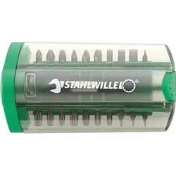1/4" (6,3mm) Bit-Box 21-teilig