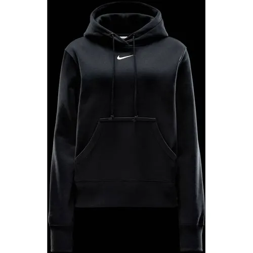 NIKE Damen Shirt Sportswear Phoenix Fleece - Hochwertiger Hoodie für Damen, aus weichem Fleece für ultimativen Komfort an kühlen Tagen. Breite Rippbündchen sorgen für einen trendigen Look.