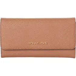 Michael Kors Jet Set Travel 35S8GTVF7L Lange Lederbrieftasche für Damen - Braun - Elegante Damenbrieftasche von Michael Kors mit 16 Kartenfächern und stilvollem Design. Ideal zur Organisation Ihrer Essentials und perfekt für den täglichen Gebrauch. Hochwertige Materialien sorgen für Langlebigkeit und Klasse.