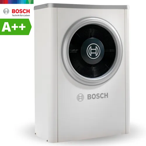 BOSCH Luftwärmepumpe CS7001i AW 13 OR-T - Monoblock-Wärmepumpe für effiziente Heizlösungen, kompaktes Design 1680x1200x580, ideal für umweltbewusste Haushalte.