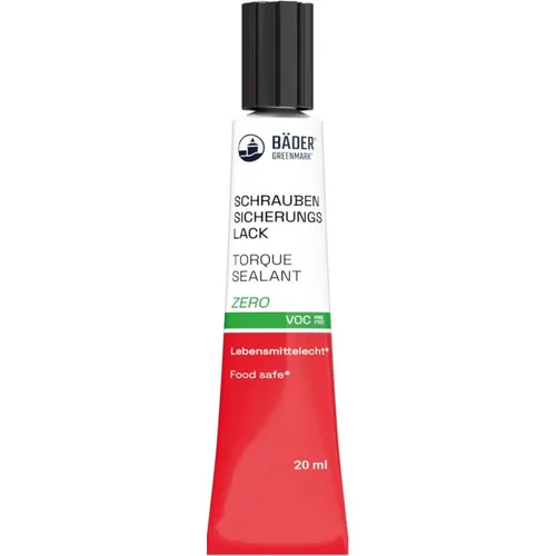 Bäder Schraubensicherungslack Zero 20 ml Tube blau, 4260646031172