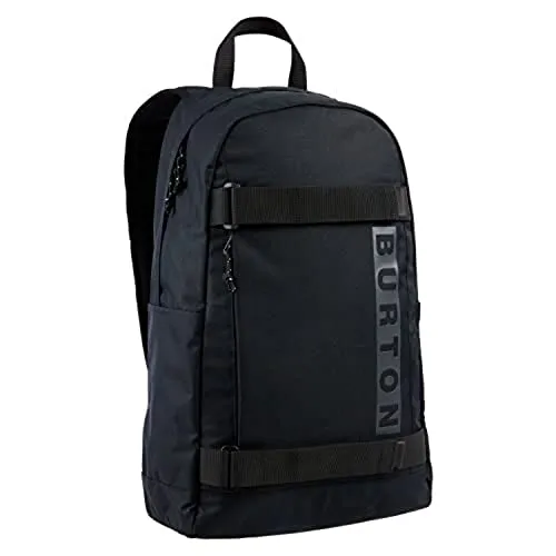 Burton Unisex Emphasis 2.0 Rucksack, True Black - Snowboardrucksack aus bluesign-zertifiziertem, recyceltem Polyester mit wasserabweisenden Eigenschaften, ideal für winterliche Bedingungen. Ergonomische Schulterstraps und Platz für ein 14 Zoll Laptop.