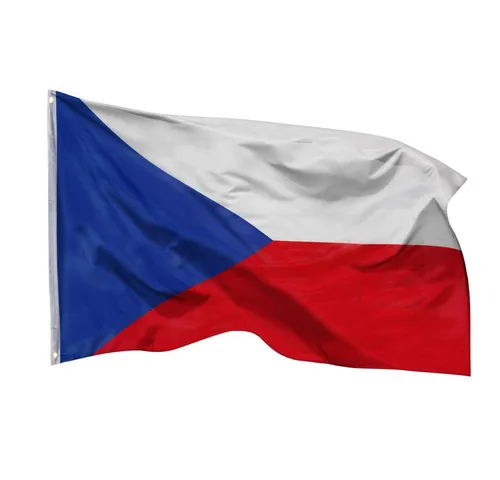 PHENO FLAGS Flagge Tschechien 90 x 150 cm – Hissflagge für Fahnenmast - Hochwertige Flagge der Tschechischen Republik in der Größe 90 x 150 cm, ideal für Sportevents. Mit 2 Messing-Ösen für einfachen Einsatz und Pflege bei 30 Grad.